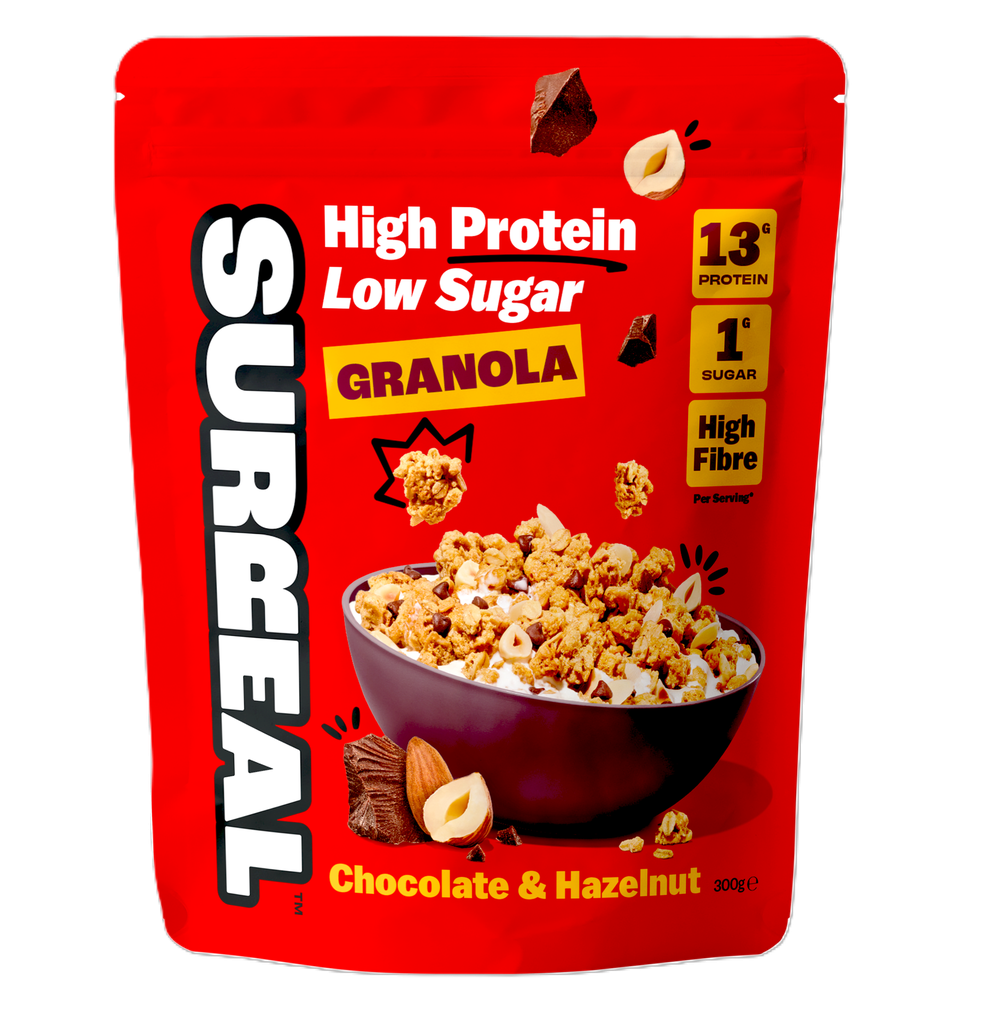 [15% OFF] Surreal High Protein Granola - Chocolate Hazelnut X 5 X 300g