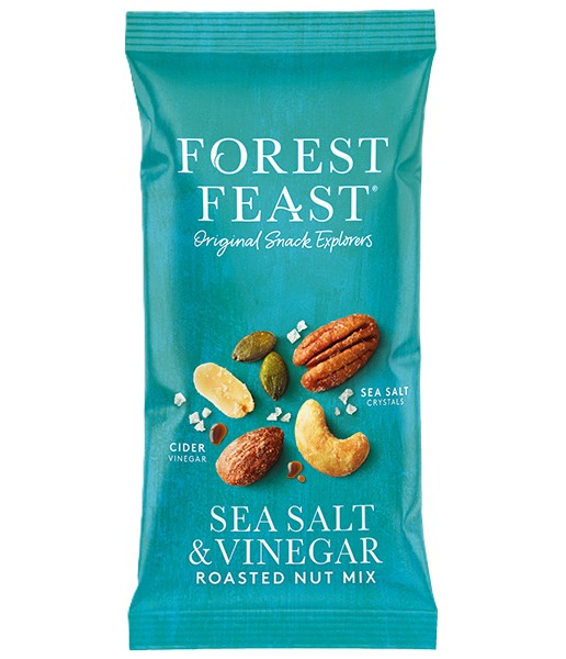 [20% OFF] Forest Feast Impulse - Sea Salt and Cider Vinegar Nut Mix 05596 X 12 X 40g
