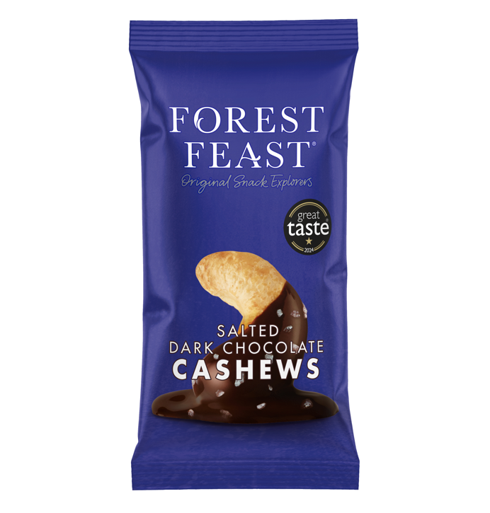Forest Feast Impulse - Salted Dark Chocolate Cashews 05805 X 12 X 40g
