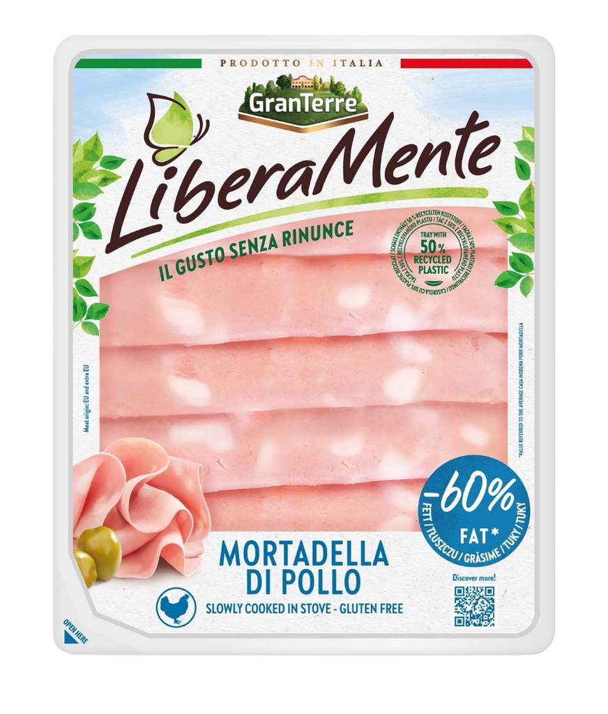 Liberamente Sliced Meat - Chicken Mortadella 110g