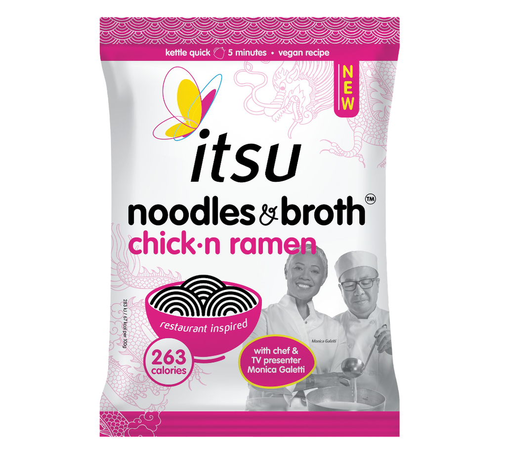 [15% OFF] Itsu Noodles Pouch - Chicken ramen X 6 X 82g