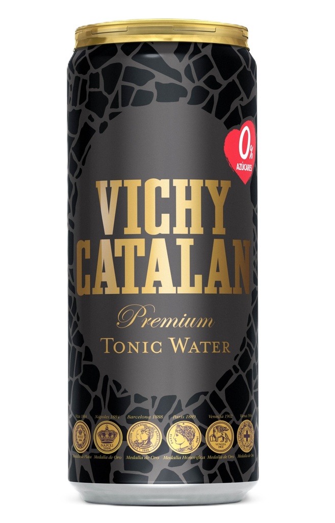 [35% OFF] [CLEARANCE] (BBD 01/11) Vichy Catalan Tonic Water - CAN Zero Sugar X 24 X 330ml