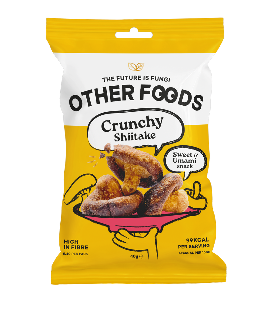 [10% OFF] Other Foods Snacks - Crunchy Shiitake Mushrooms X 8 X 40g