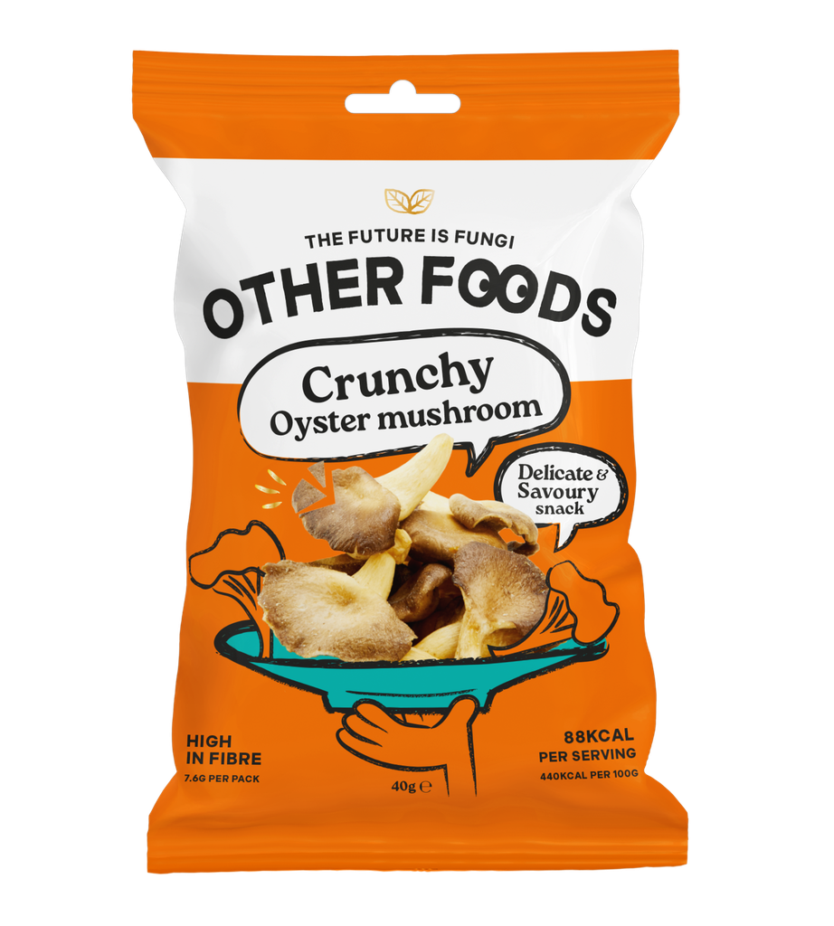 [10% OFF] Other Foods Snacks - Crunchy Oyster Mushrooms X 8 X 40g