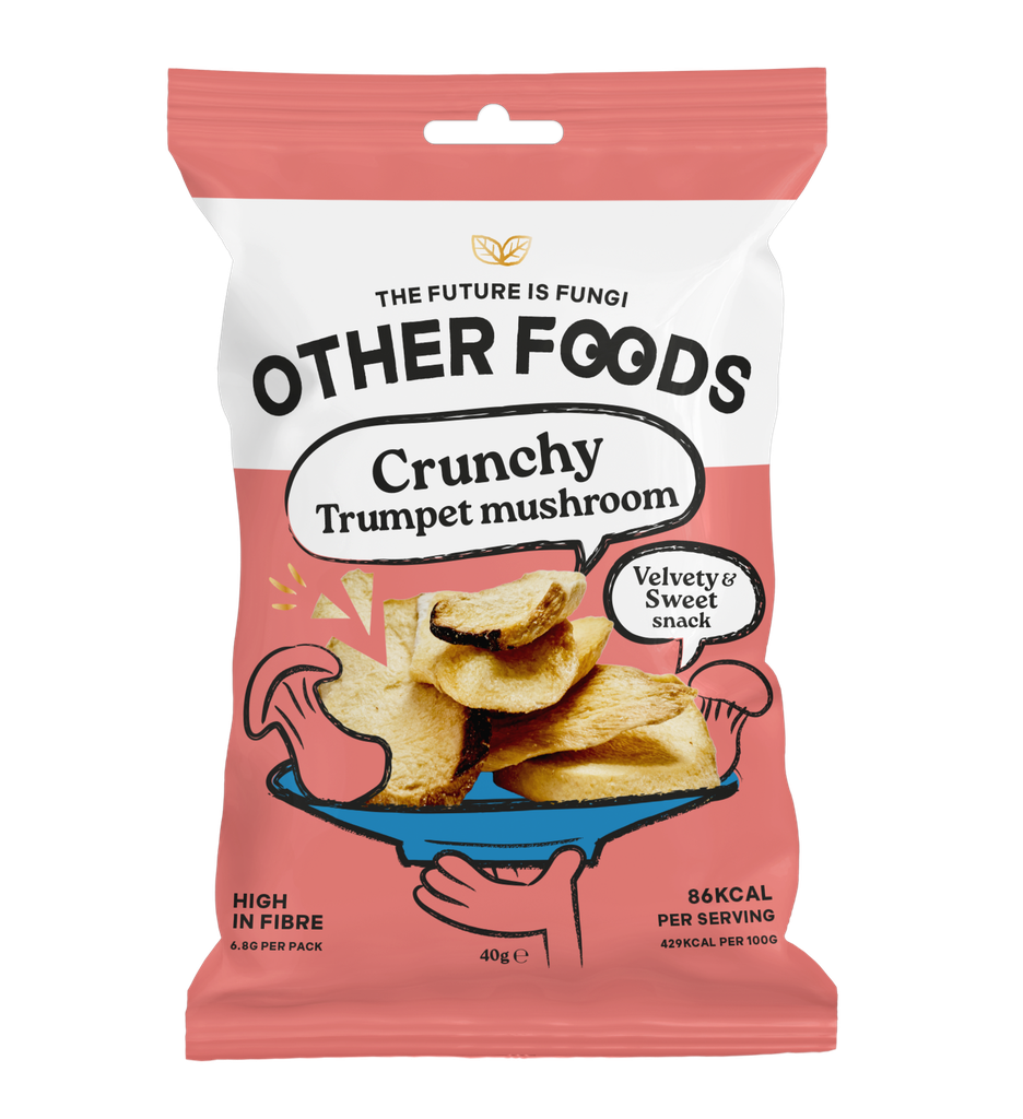 [10% OFF] Other Foods Snacks - Crunchy Trumpet Mushrooms X 8 X 40g