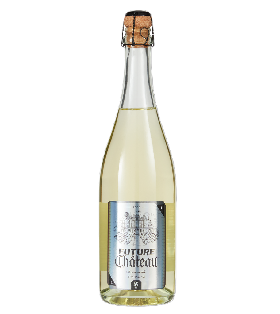 Future Chateau Sparkling White Wine - Chardonnay Moscato NV Victoria 5% ABV X 12 X 750ml AUSTRALIA