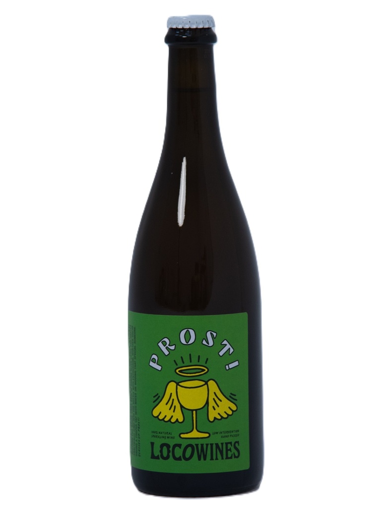 Loco Organic Sparkling White Wine - Prost Gruner Veltliner Zweigelt NV Kremstal 12.5% ABV X 6 X 750ml