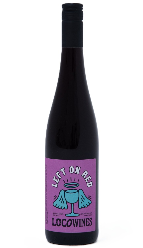 Loco Organic Red Wine - Left on Red Zweigelt Blauer Portugieser Kremstal NV 12% ABV AUSTRIA X 6 X 750ml