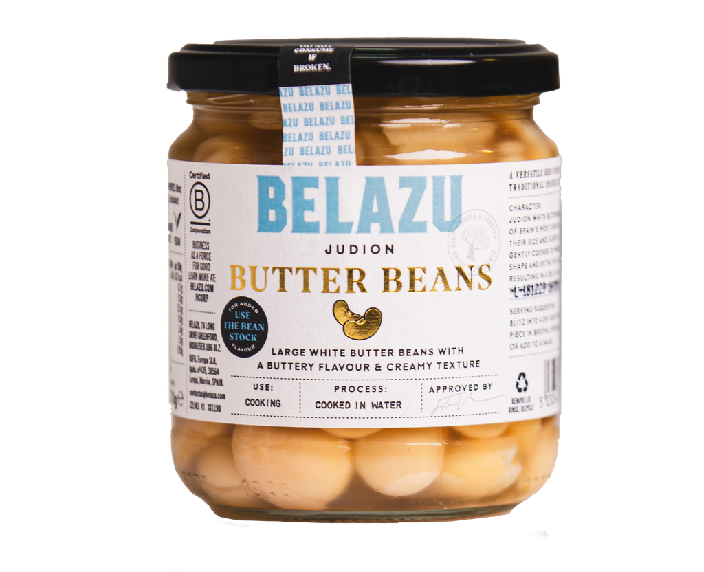 Belazu Beans and Pulses - Butter Beans X 6 X 370g