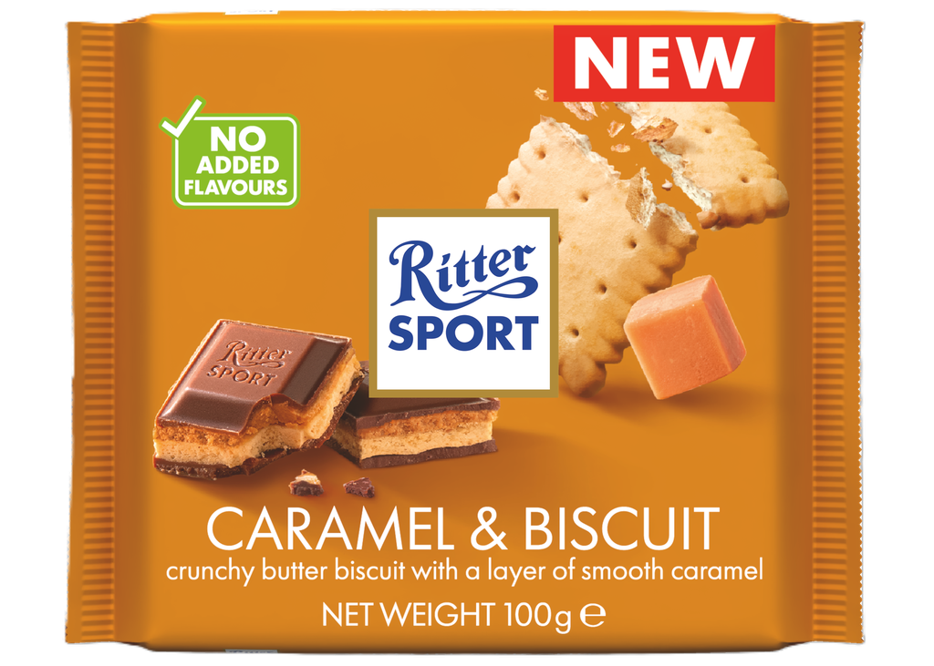 [10% OFF] Ritter Sport Chocolate Nut - Caramel and Biscuit X 11 X 100g
