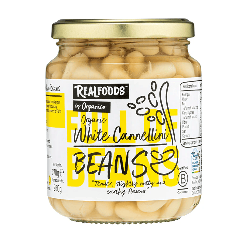 Organico Organic Pulse Jars - Cannellini Beans X 6 X 370g