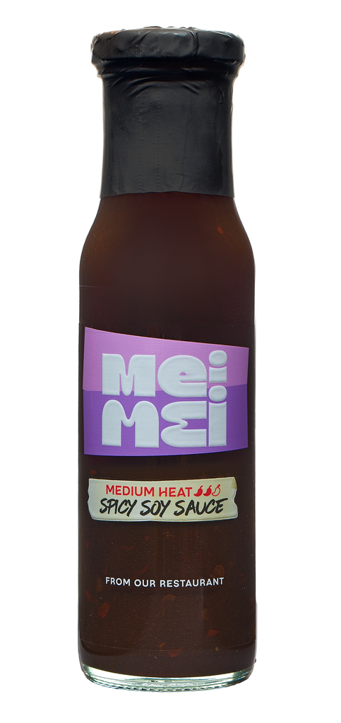 Mei Mei Sauce - Medium Heat Spicy Soy X 6 X 275g