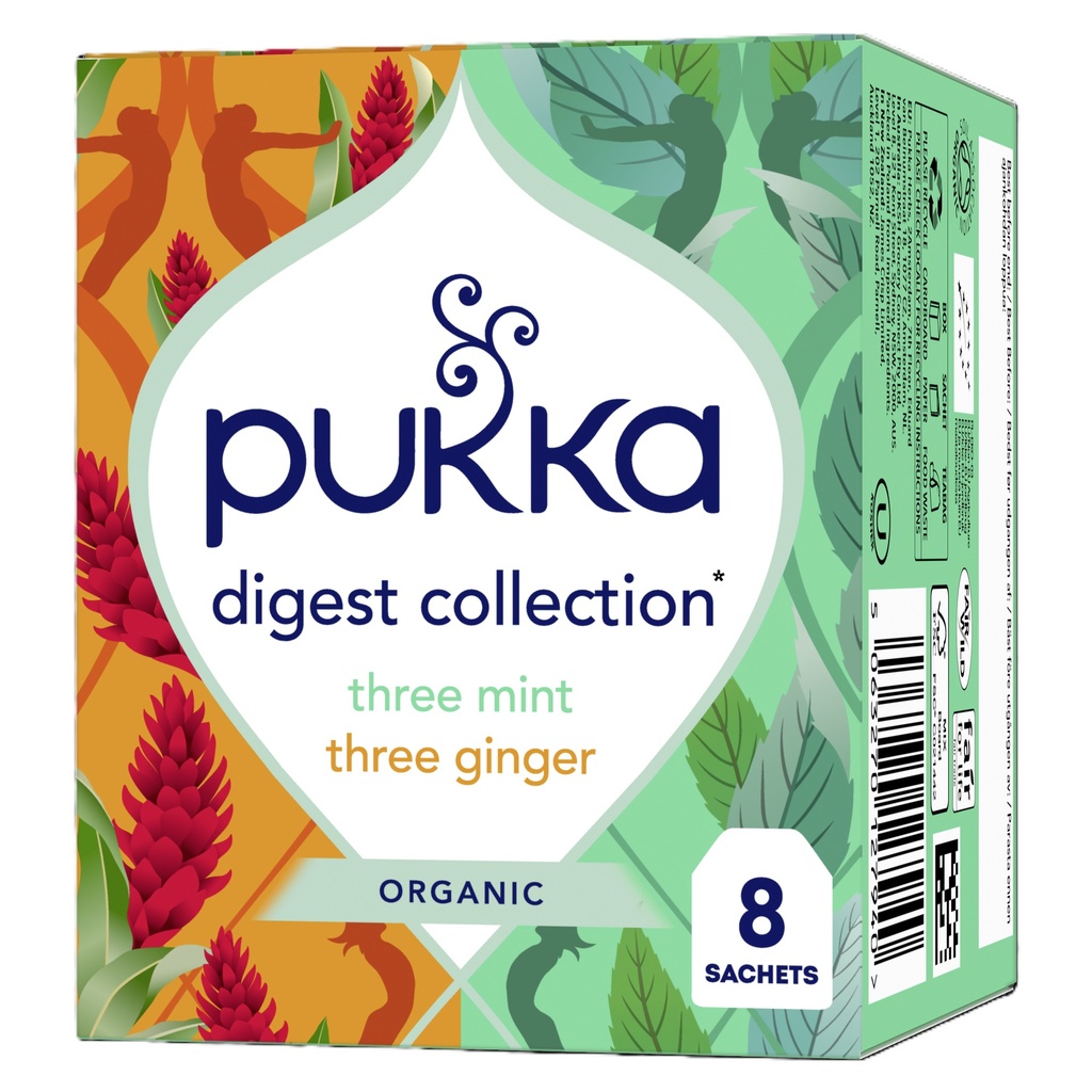 Pukka Organic Teas - Digest Collection X 8 X 8pc