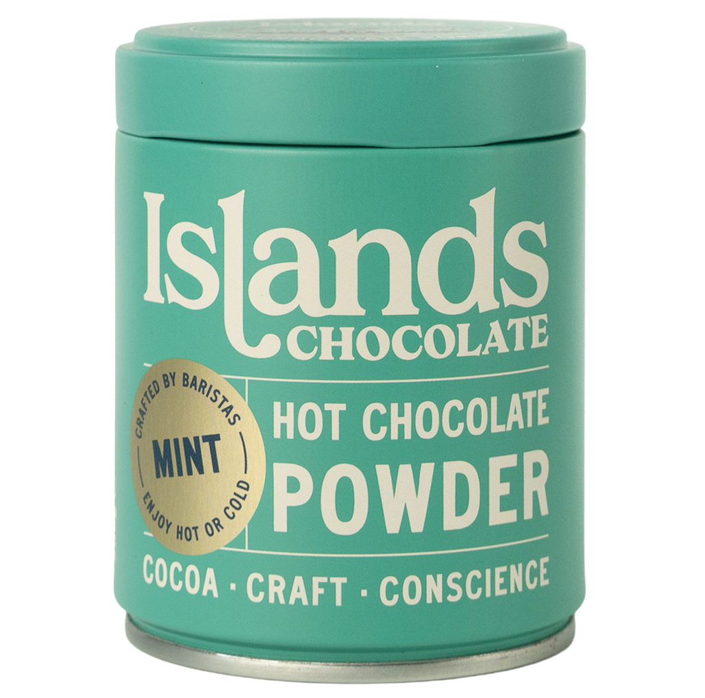 Islands Chocolate - Mint Hot Chocolate Powder 200g