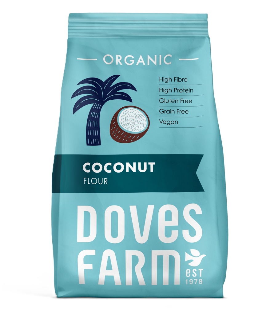 Doves Farm Organic Flour - Coconut X 4 X 500g