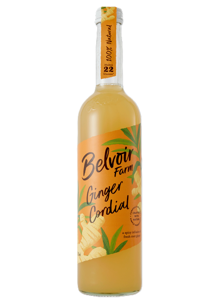 [20% OFF] Belvoir Farm Cordial - Ginger X 6 X 500ml
