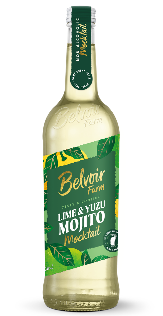 Belvoir Farm Mocktail - Lime and Yuzu Mojito X 6 X 750ml