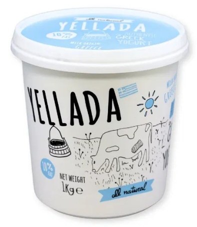 Yellada Greek Yogurt - All Natural 1kg