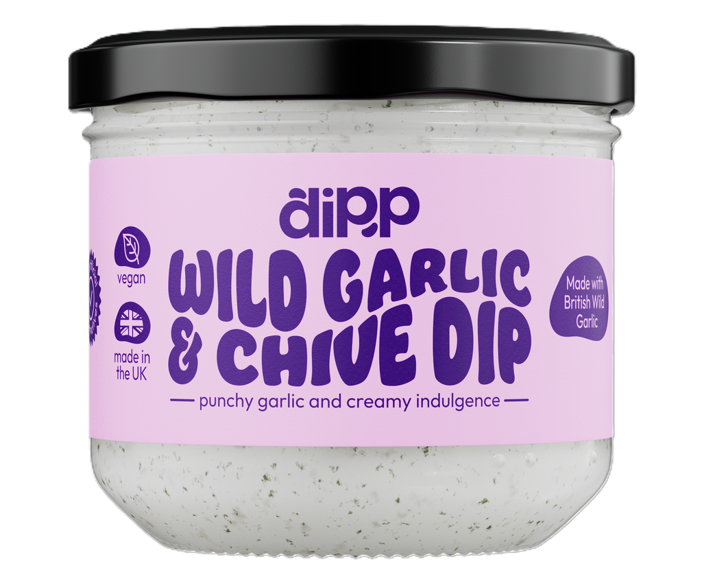 Dipp Vegan Dips - Wild Garlic and Chive X 6 X 205g