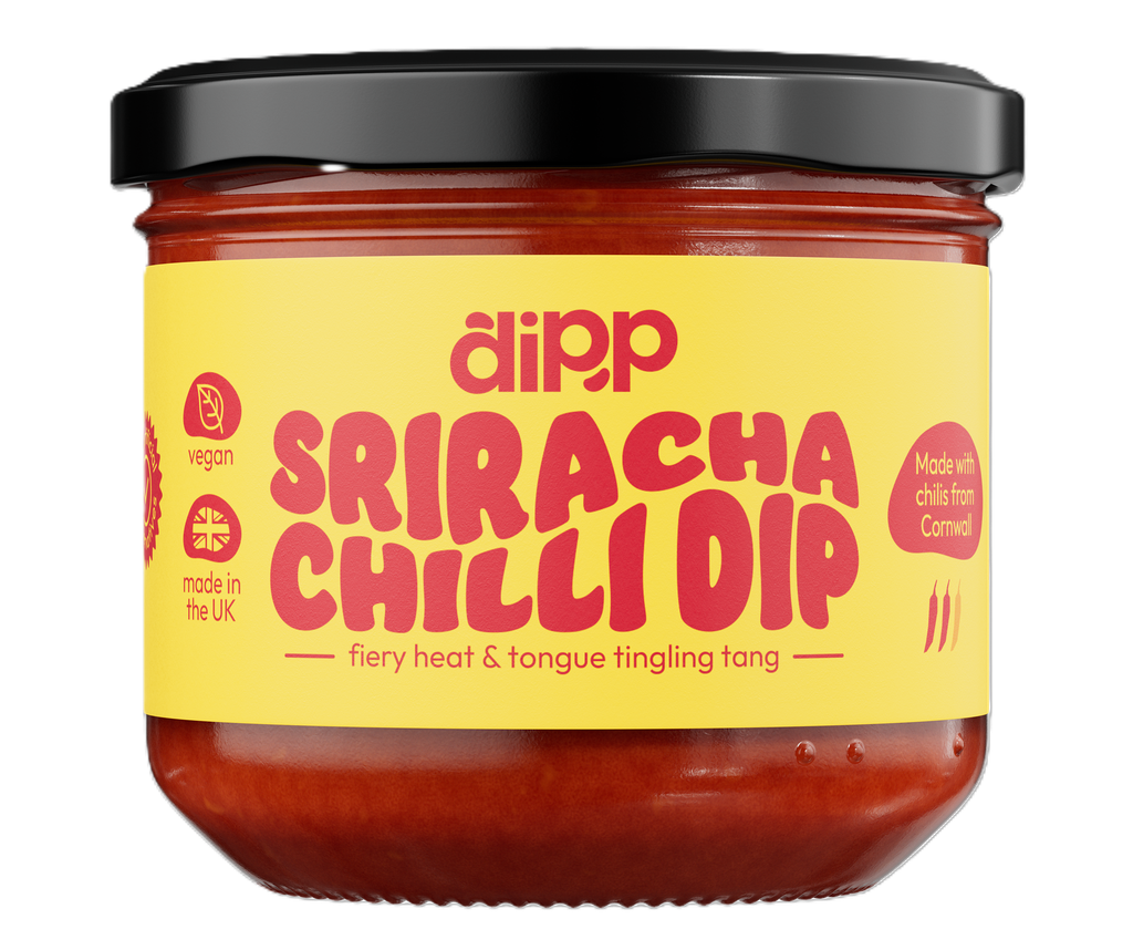 Dipp Vegan Dips - Sriracha Chilli X 6 X 205g