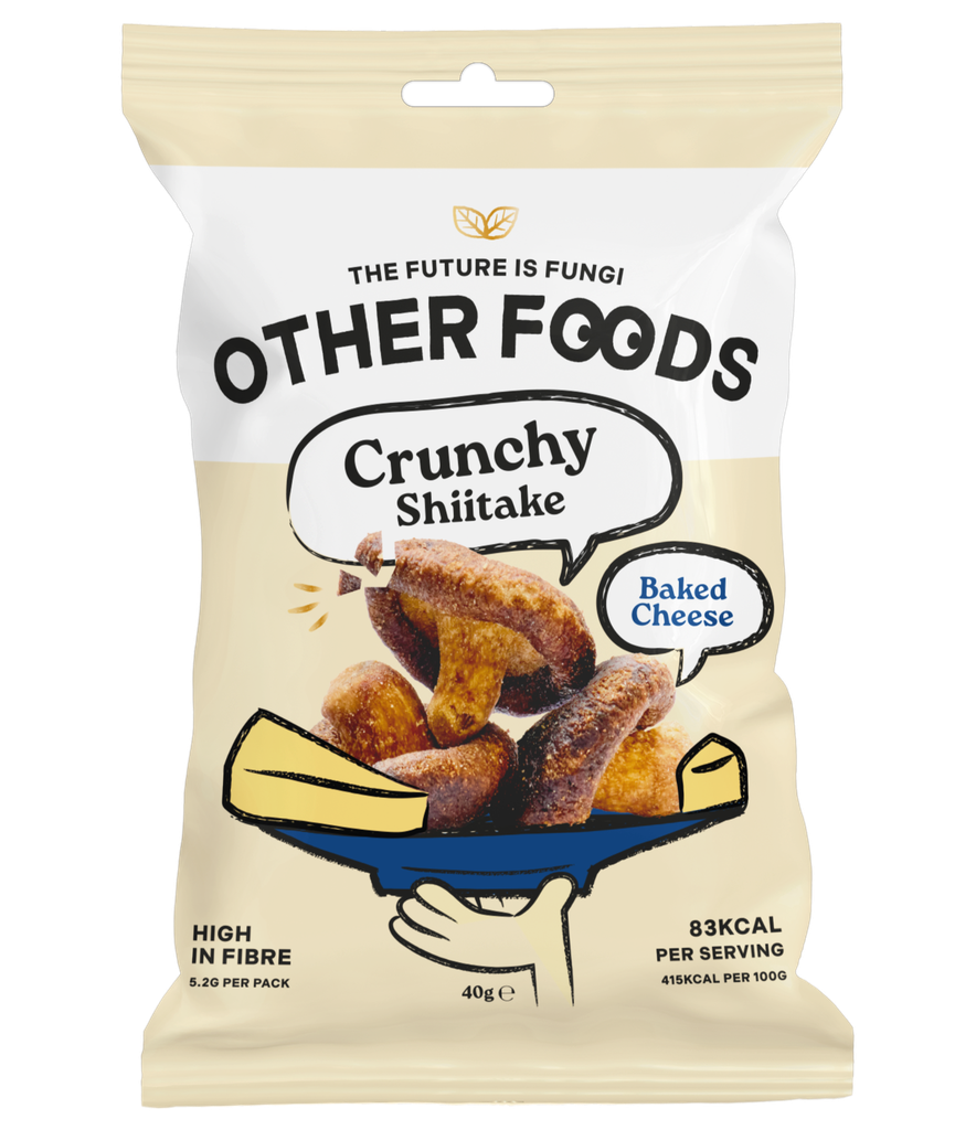 [10% OFF] Other Foods Snacks - Crunchy Shiitake Baked Cheese X 8 X 40g