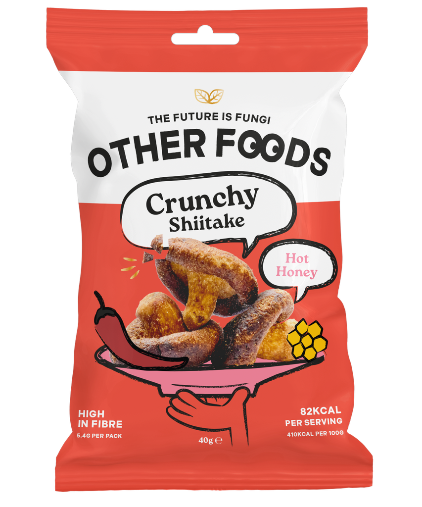 [10% OFF] Other Foods Snacks - Crunchy Shiitake Hot Honey X 8 X 40g