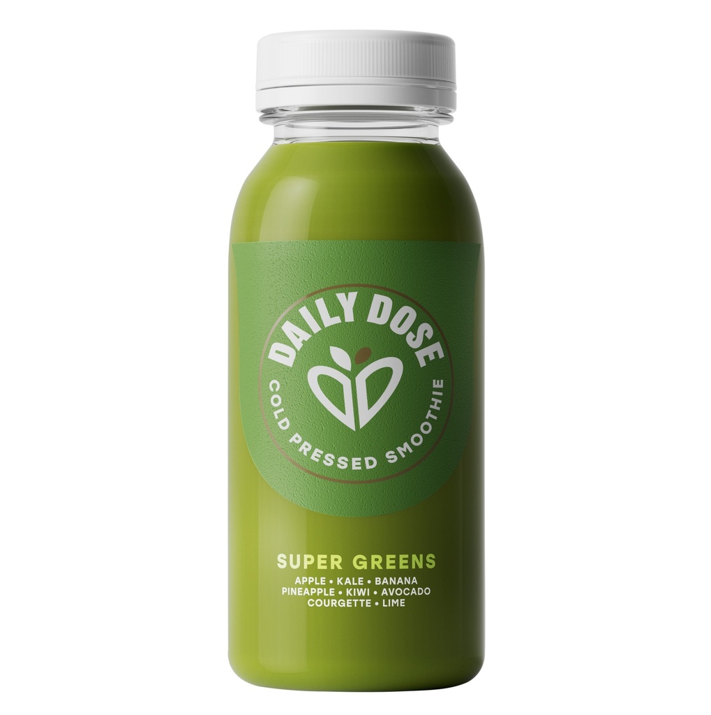 Daily Dose Cold Press Smoothie - SMALL Super Greens 250ml