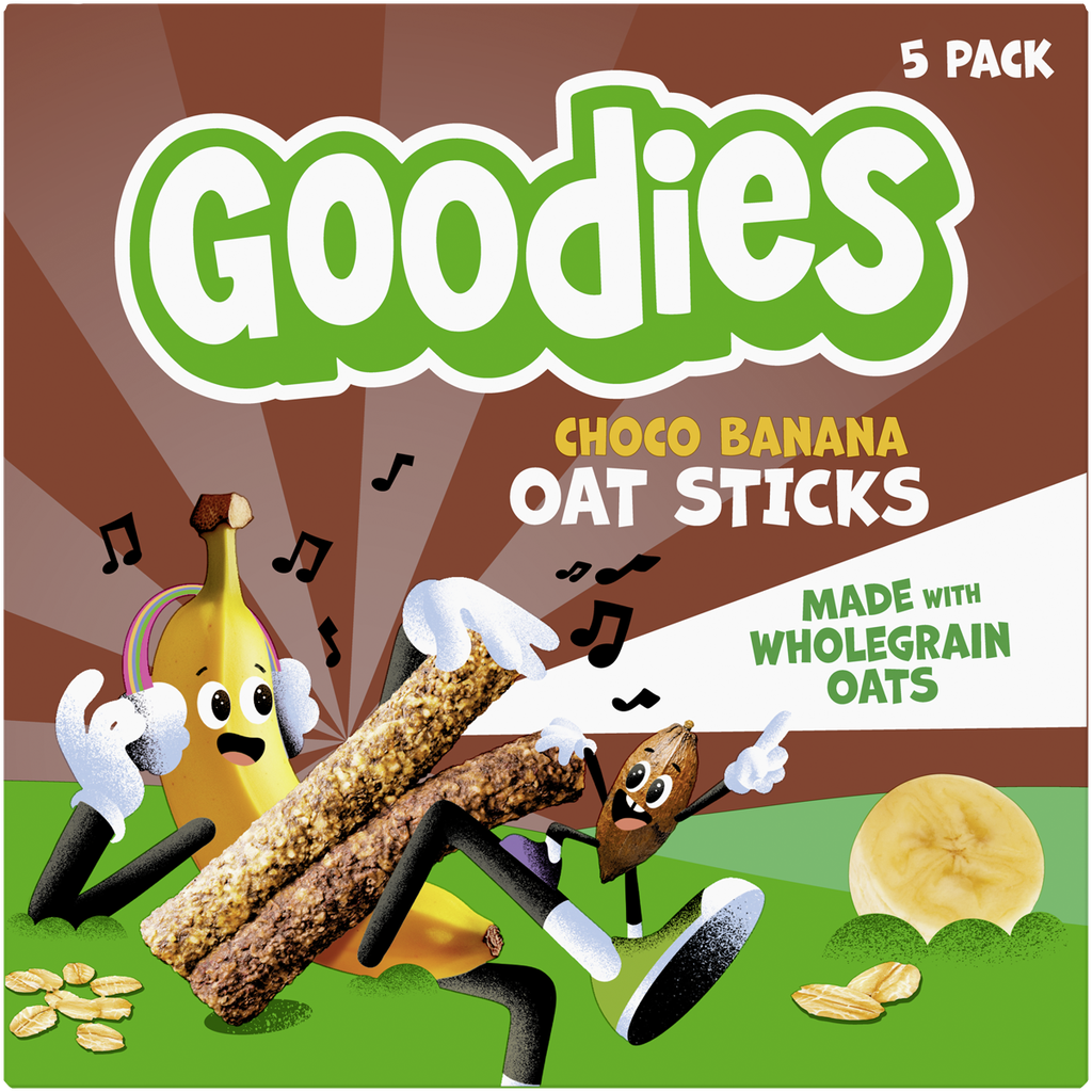 Goodies Kids Oat Sticks - MPK Choco Banana X 6 X (5x23g)