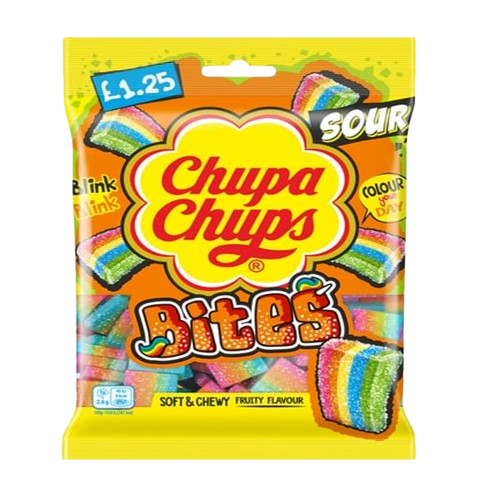 Chupa Chups Sour Bites - Mini PM £1.25 X 12 X 120g