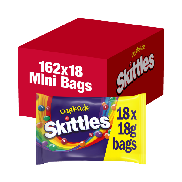 Skittles Candy - Funsize Darksize X 9 X 324g