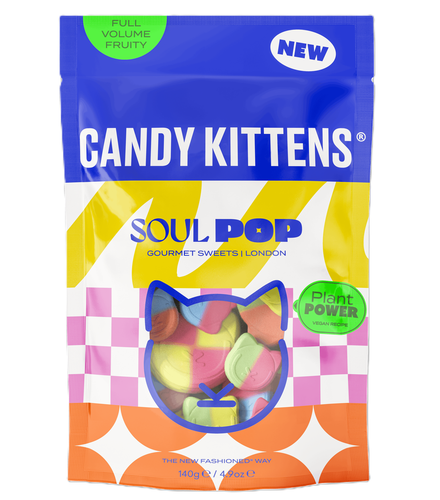 Candy Kittens Sweets - Soul Pop X 10 X 140g