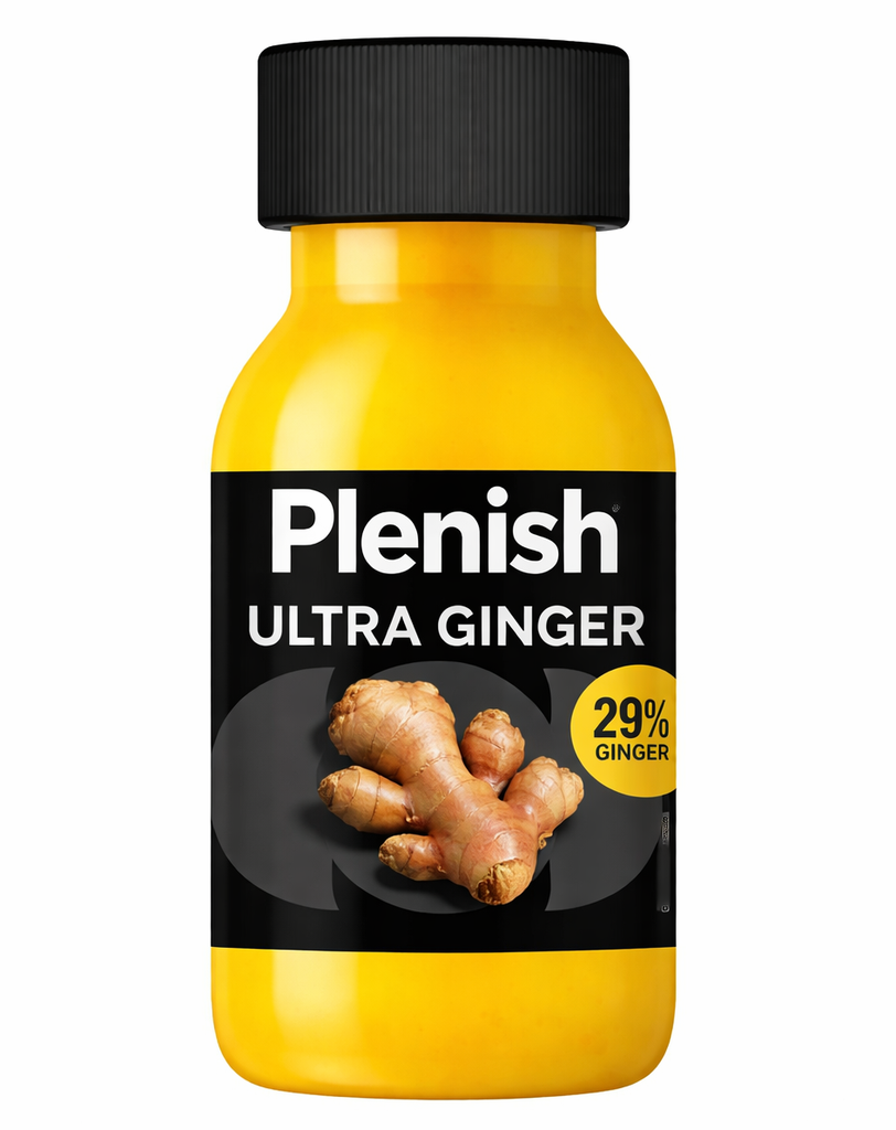 Plenish Juice Shots - CHILLED Ultra Ginger X 12 X 60ml