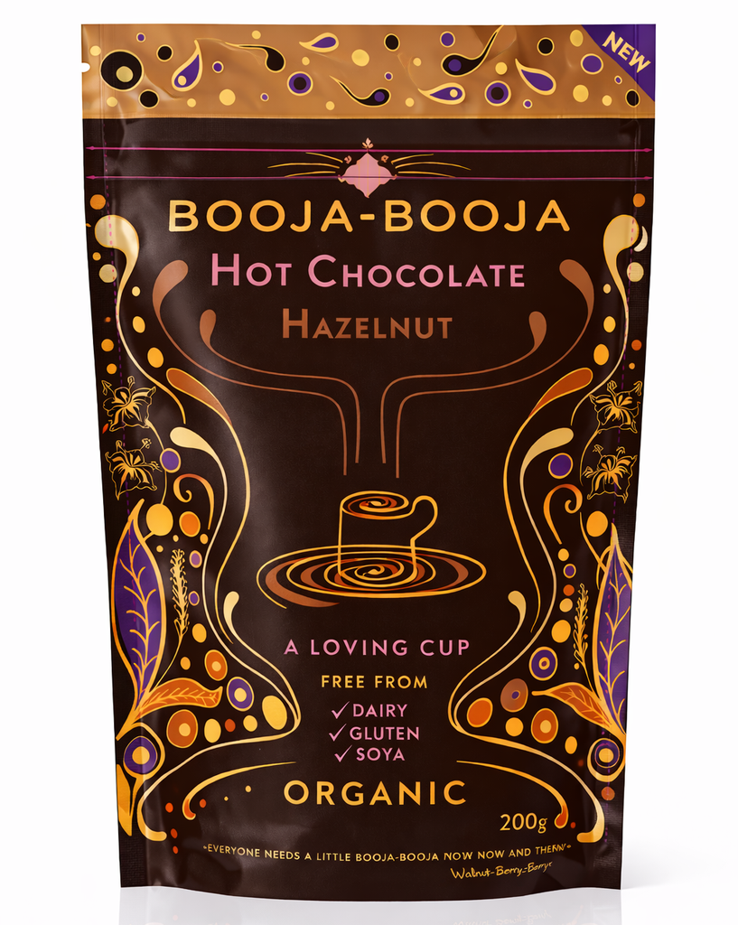 Booja Booja Vegan Hot Chocolate Powder - Hazelnut 200g