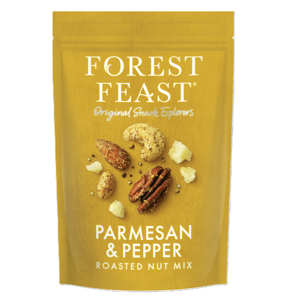 Forest Feast - Parmesan and Black Pepper Nut Mix 06177 X 8 X 120g