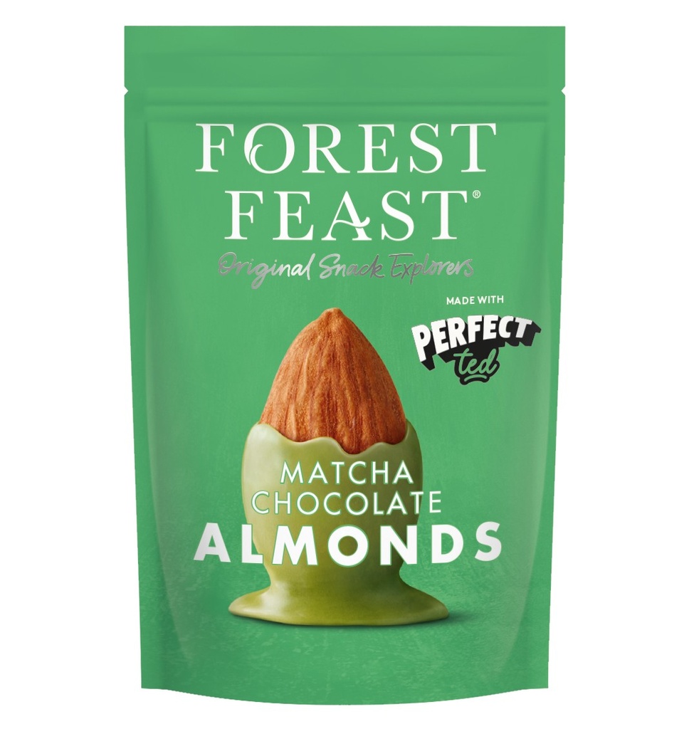 Forest Feast - Matcha Chocolate Almonds 06283 X 8 X 120g