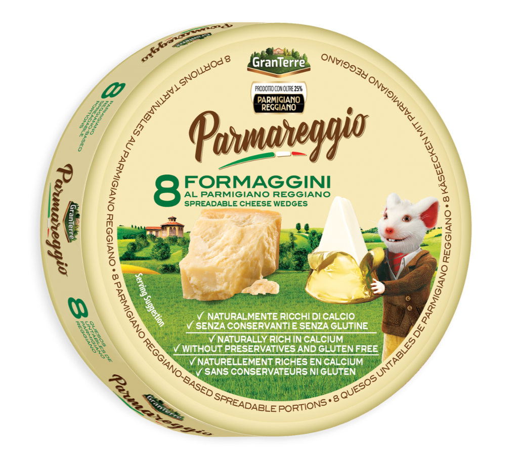 Parmareggio Cheese - Formaggini Wedge 140g