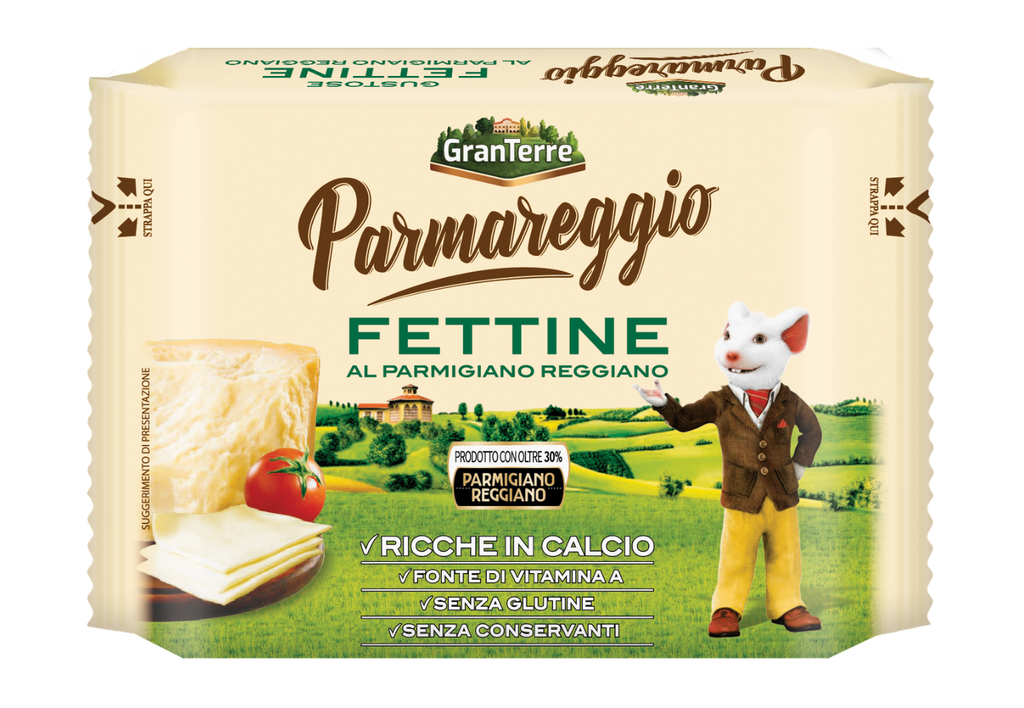 Parmareggio Cheese -  Formaggini Fettine Sliced 150g