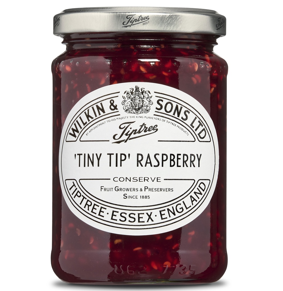 Wilkin and Sons Fruit Conserves - Tiny Tip Raspberry X 6 X 340g
