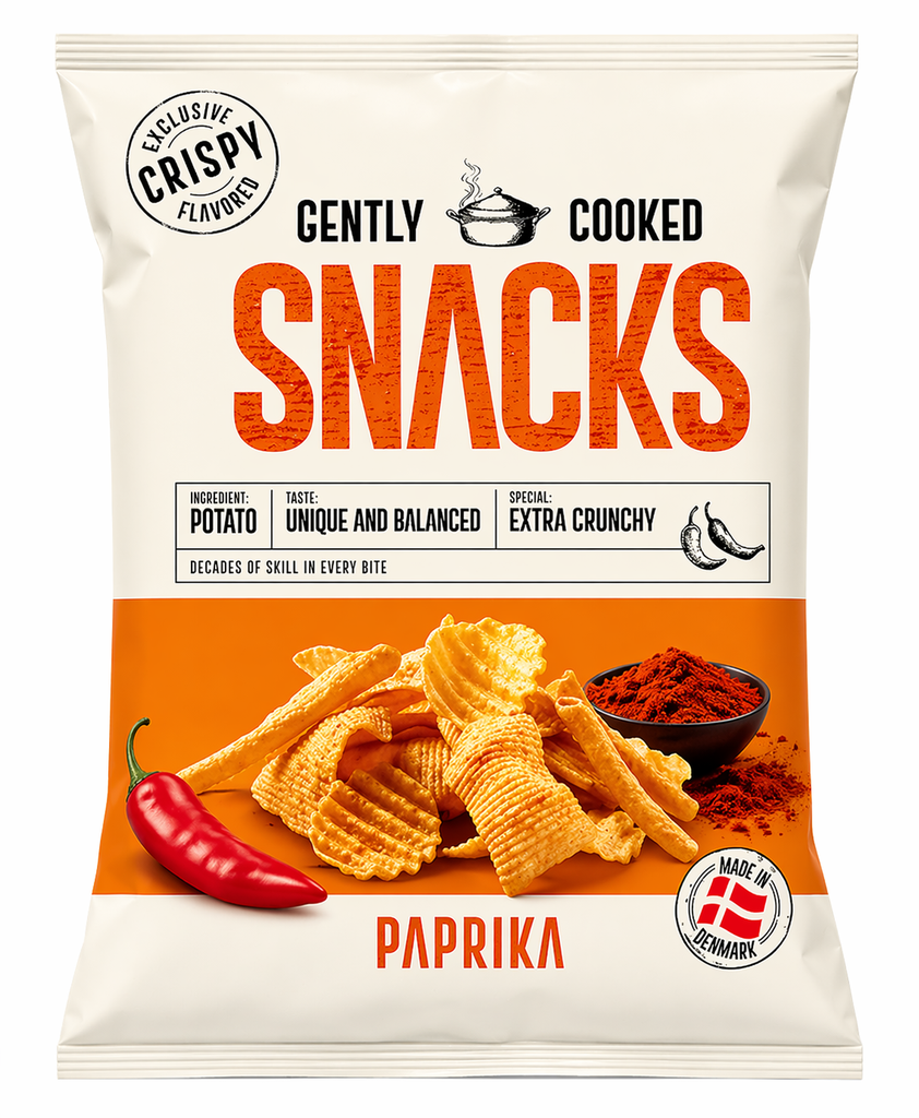 [50% OFF] [CLEARANCE] (BBD 07/09) Crispy Snacks - Paprika X 12 X 80g