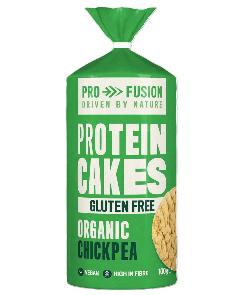 Profusion Organic Protein Cakes - Gluten Free Chickpeas X 12 X 100g