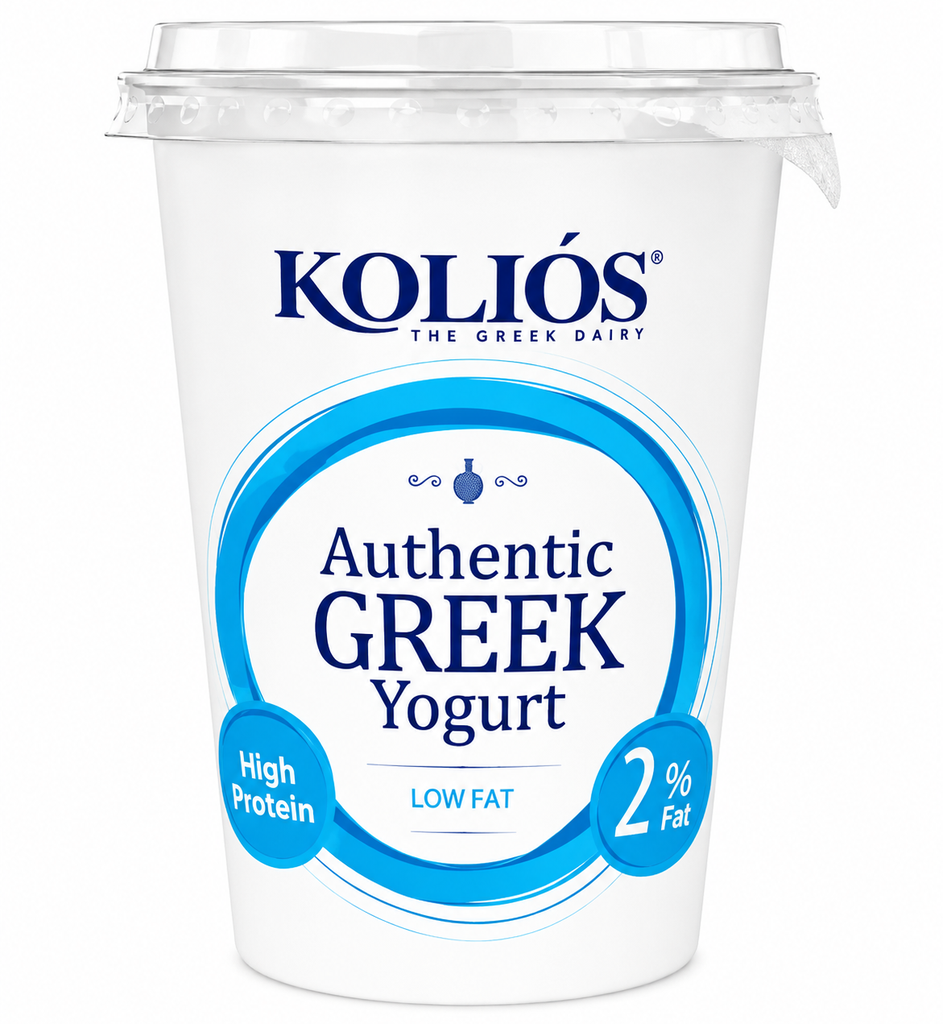 Kolios High Protein Greek Yoghurt - 2% Fat 500g