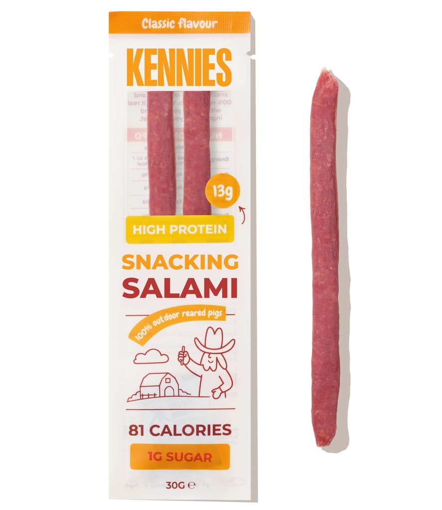Kennies Meat Snacks - Classic X 12 X 30g