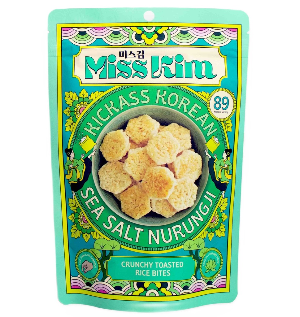 Miss Kim Korean Snacks - Sea Salt Nurungji X 10 X 50g