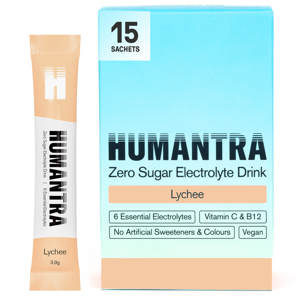 [15% OFF] Humantra Zero Sugar Electrolyte Powder - Lychee X 15 X 3.9g