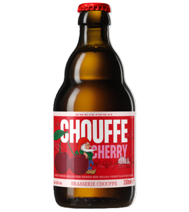 Chouffe Belgian Beer - BOTTLE Cherry Ale 8% ABV X 12 X 330ml