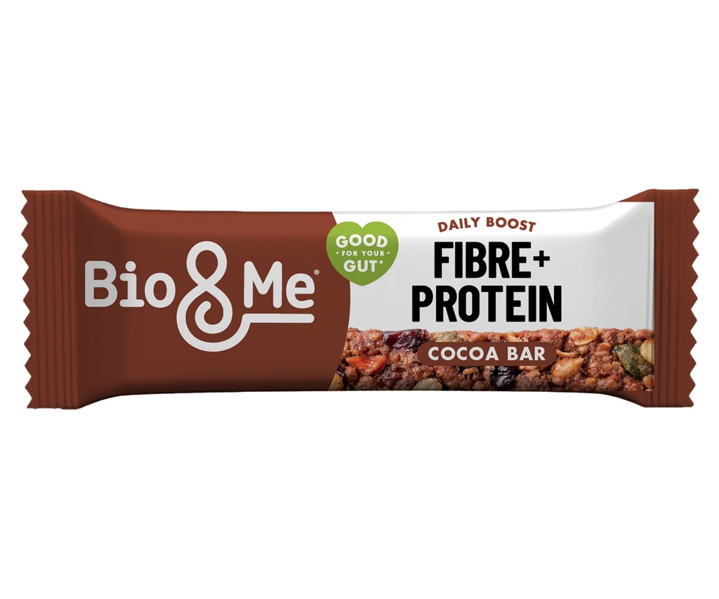 Bio and Me Fibre plus Protein Bar - Cocoa X 18 X 40g