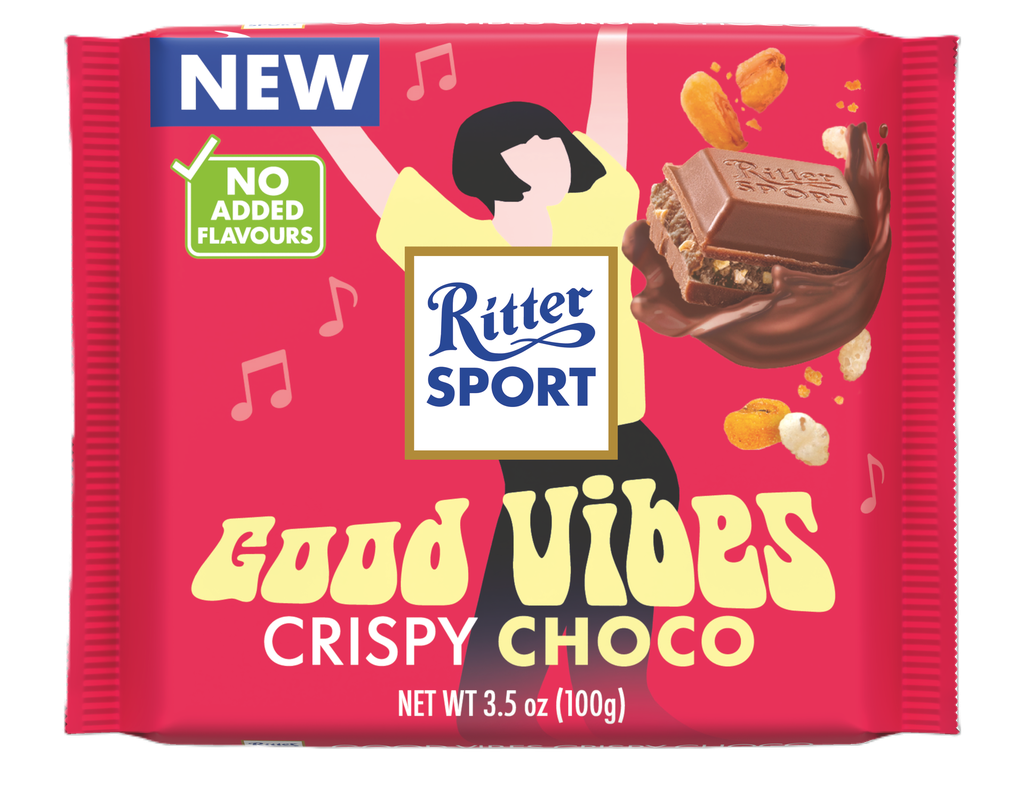 Ritter Sport Chocolate Colour - Limited Edition Crispy Choco X 12 X 100g