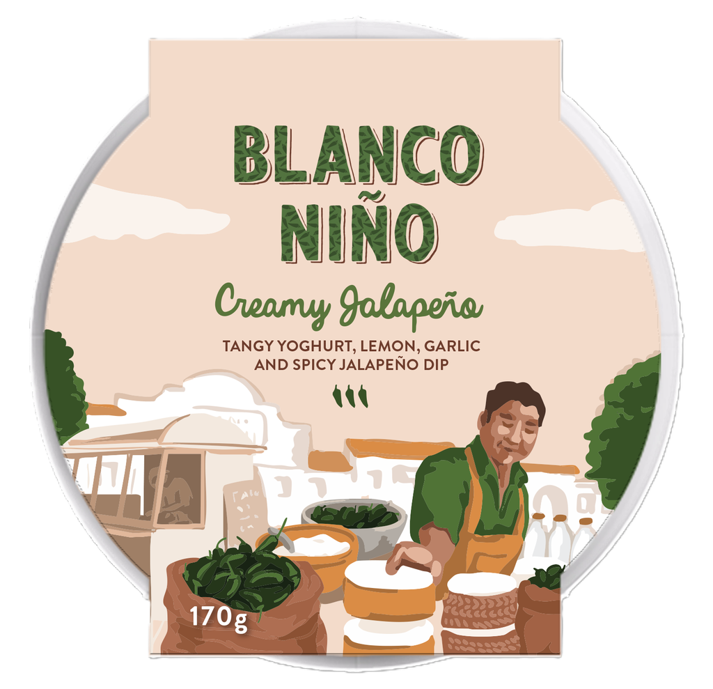 Blanco Nino Dips - Creamy Jalapeno 170g