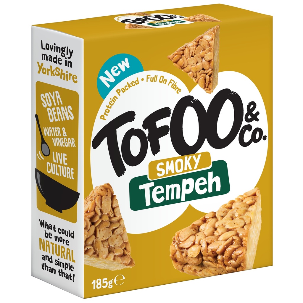The Tofoo Co Tempeh - Smoky 185g