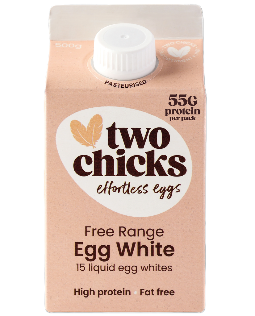 Two Chicks Free Range Egg White - Liquid 500g